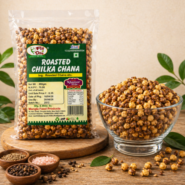 Fit4Dite Roasted Chhilka Chana