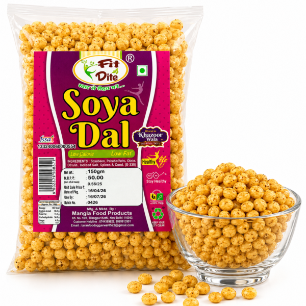 Fit4Dite Roasted Soya Dal