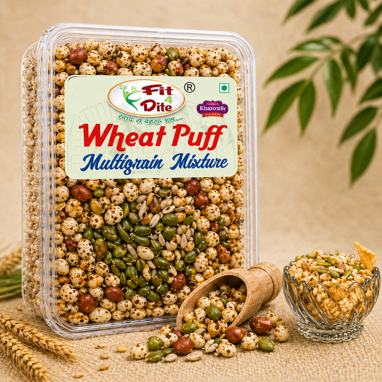 Fit4Dite Wheat Puff Multigrain Mixture