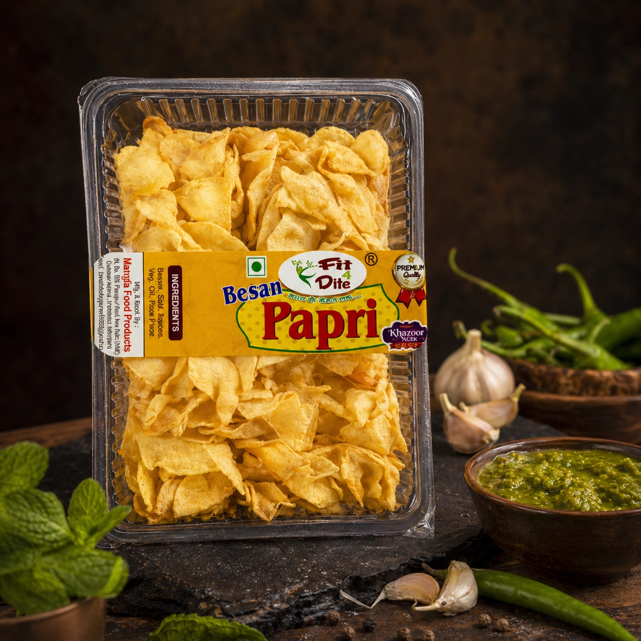 Fit4Dite Besan Papri