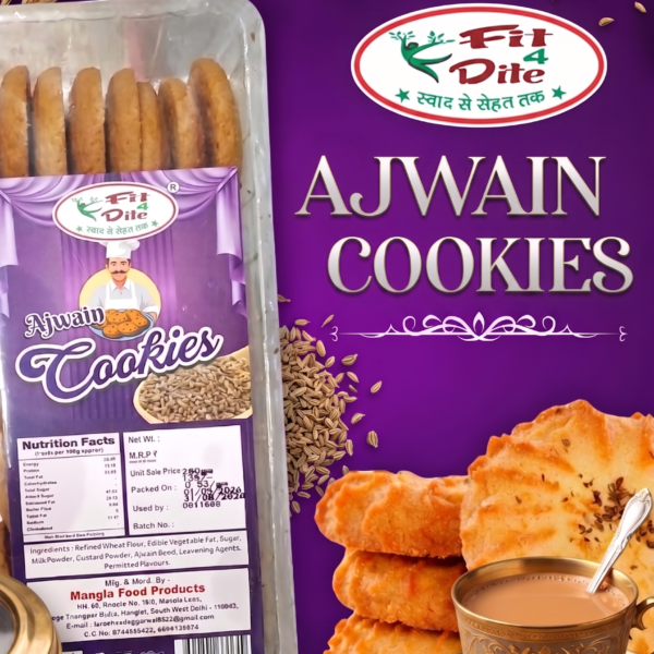 Ajwain Cookies(250 gm)