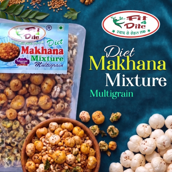 Fit4Dite Diet Makhana Mixture Multigrain(220 gm)